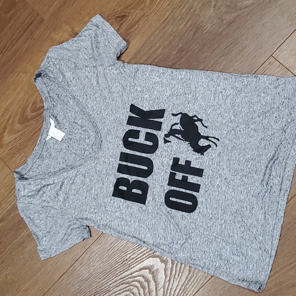 H & M western... rodeo..m tshirt.     #3913